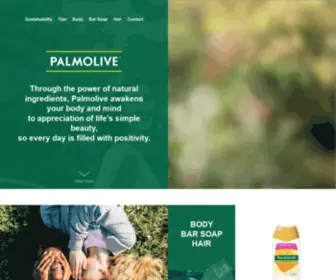 Palmolive.co.za(Palmolive®) Screenshot