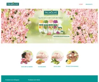 Palmolive.de(Hautpflege für Frauen und Männer) Screenshot