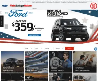 Palmspringmotors.com(Palm Springs Motors) Screenshot