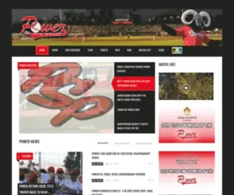 Palmspringspowerbaseball.com(Palm Springs POWER Baseball) Screenshot