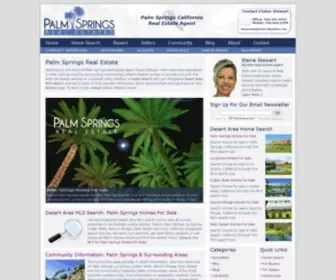 Palmspringsrealestates.com(Palm Springs Real Estate) Screenshot