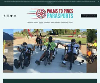 Palmstopinesparasports.org(Palms to Pines Parasports) Screenshot