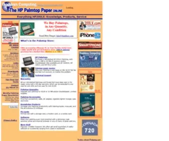 Palmtoppaper.com(The Hp Palmtop Paper Online) Screenshot