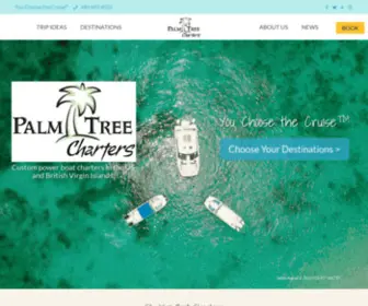 Palmtreecharters.com(Palm Tree Charters) Screenshot