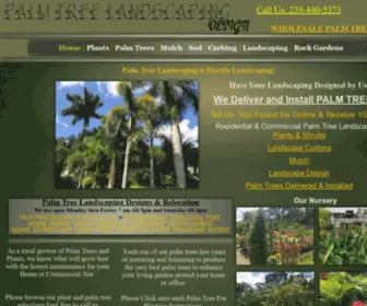 Palmtreelandscaping.com(PALM TREE LANDSCAPING) Screenshot