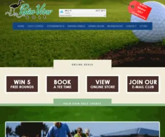 Palmviewgolf.com(Palm View Golf Course) Screenshot