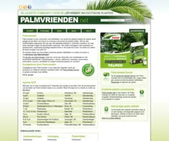 Palmvrienden.net(De leukste exotische planten community op het web) Screenshot