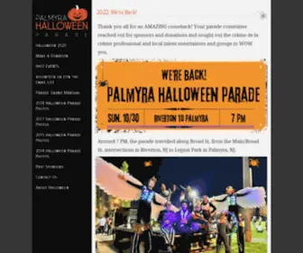 Palmyrahalloweenparade.com(Palmyra Halloween Parade) Screenshot