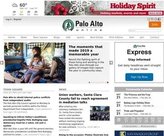 Paloaltoonline.com(Palo Alto Online) Screenshot