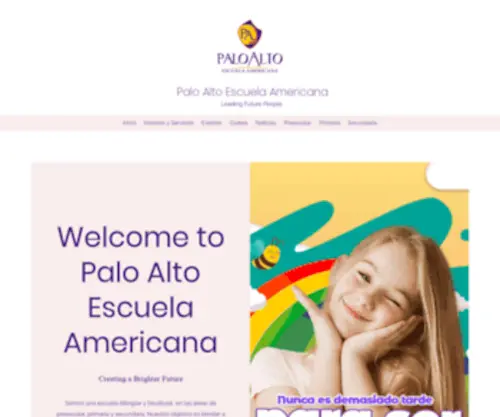 Paloaltoschool1.com(Palo Alto Escuela Americana) Screenshot