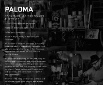 Palomahayes.com(Paloma Hayes valley) Screenshot