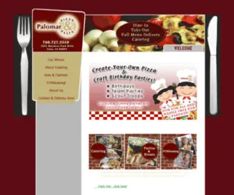 Palomarpizza.com(Palomarpizza) Screenshot