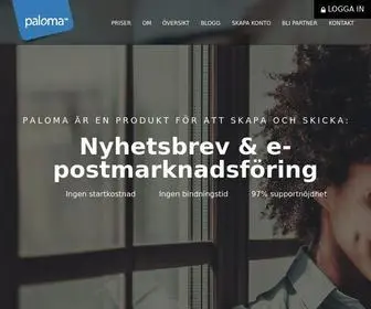 Paloma.se(Skapa och skicka med v) Screenshot