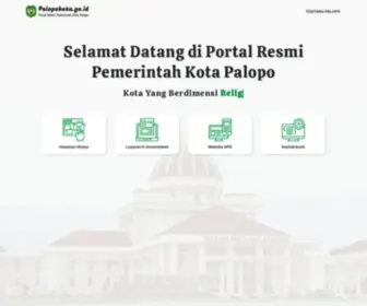 Palopokota.go.id(Portal Resmi Pemerintah Kota Palopo) Screenshot