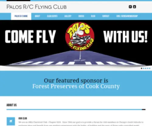 Palosrc.com(Palos R/C Flying Club) Screenshot