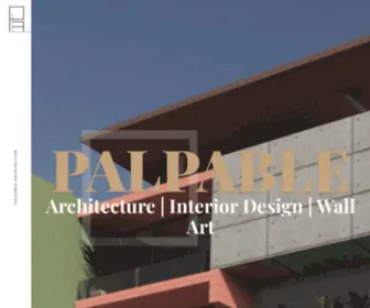 Palpablear.com(Palpable Architecture) Screenshot