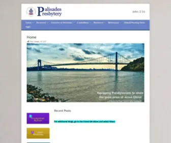 Palpres.org(Presbyterian Church) Screenshot