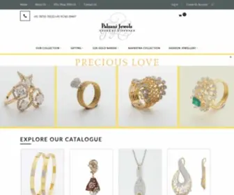 Palsanijewels.com(Online Jewellery Shopping Store India) Screenshot