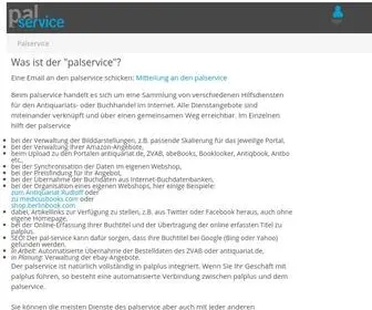 Palservice.de(Webservice f) Screenshot