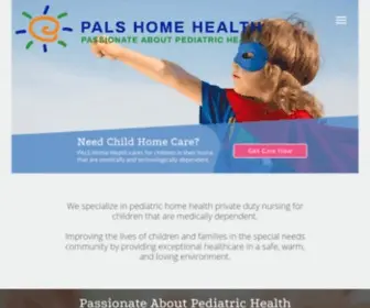 Palshomehealth.com(PALS Home Health) Screenshot