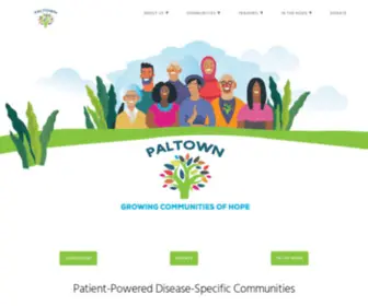 Paltown.org(Growing communities of hope) Screenshot