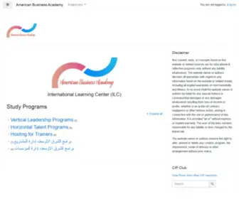 Paltrain.org(International Learning Center (ILC)) Screenshot