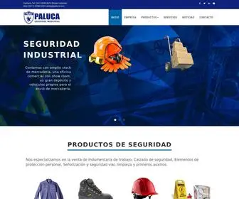 Paluca.com(Seguridad Industrial) Screenshot