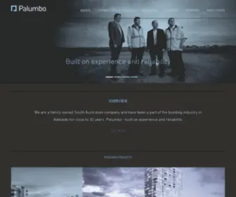 Palumbo.com.au(Construction, Development, Building Adelaide) Screenshot