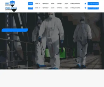 Pamashield.com(PAMA Shield Advantage for all your disinfecting needs) Screenshot