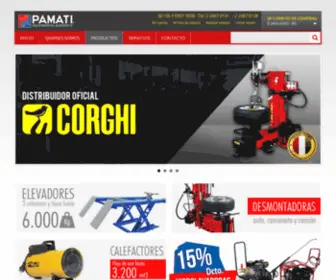 Pamati.cl(Equipamiento automotriz) Screenshot