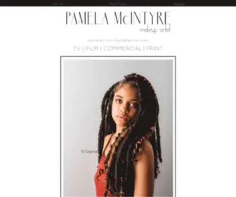 Pamela-Mcintyre.com(Pamela McIntyre Makeup Artist TV) Screenshot