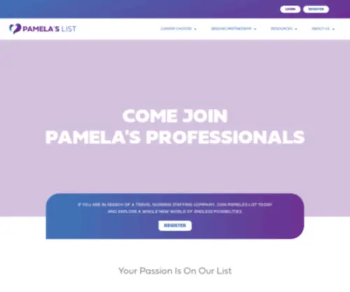 Pamelaslist.net(Pamela’s List) Screenshot