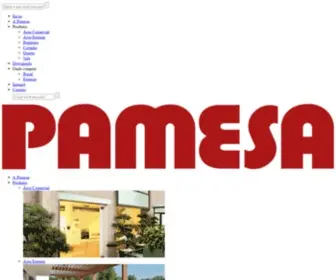 Pamesa.com.br(Pamesa do Brasil) Screenshot