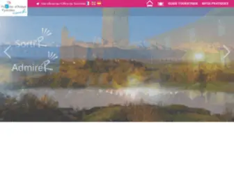 Pamierstourisme.com(Office de Tourisme des Portes d'Ariège Pyrénées) Screenshot