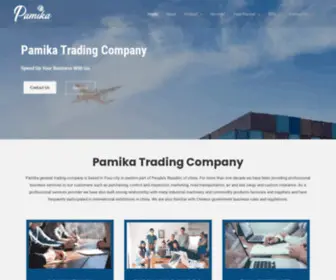 Pamikatrade.com(Speed Up Your Business With Us) Screenshot