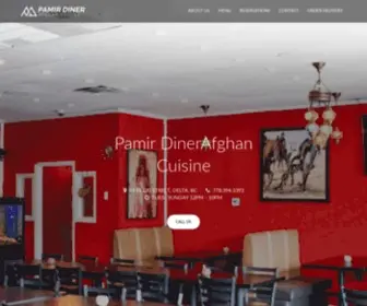 Pamirdiner.com(Afghan Restaurant Surrey BC) Screenshot