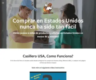 Pamitierraenvios.com(Casillero USA) Screenshot