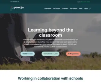 Pamojaeducation.com(IB Diploma Programme Online Courses) Screenshot