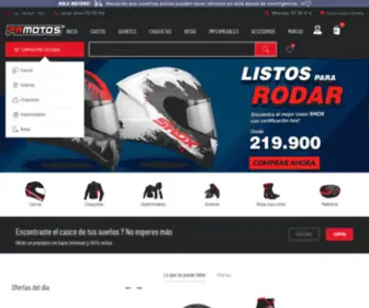 Pamotos.com(Cascos para Moto) Screenshot
