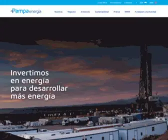 Pampaenergia.com(Energía) Screenshot