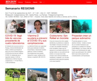 Pampatagonia.com.ar(Semanario REGION) Screenshot