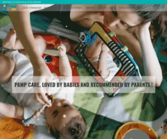 Pampcare.com(Pamp Care) Screenshot