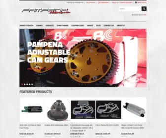 Pampenamotorsports.com(Pampena Motorsports) Screenshot