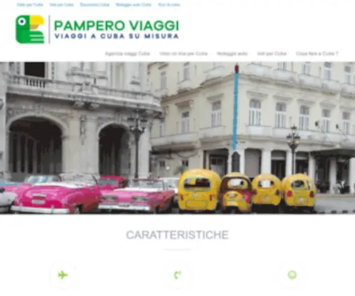 Pampero-Viaggi.com(PAMPERO VIAGGI) Screenshot