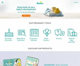 Pampers.ph(Information about babies) Screenshot