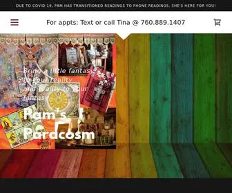 Pamsleucadia.com(Pam's Paracosm) Screenshot