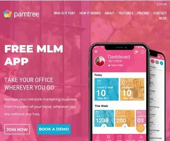 Pamtree.com(Network Marketing Platform & App) Screenshot