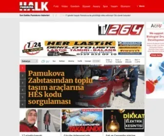 Pamukovahalk.com(Pamukova Halk) Screenshot