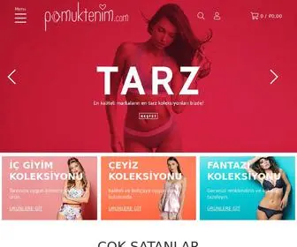 Pamuktenim.com(Kadın & Erkek İç Giyim) Screenshot