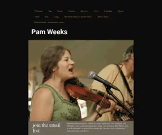 Pamweeks.com(Pam Weeks) Screenshot